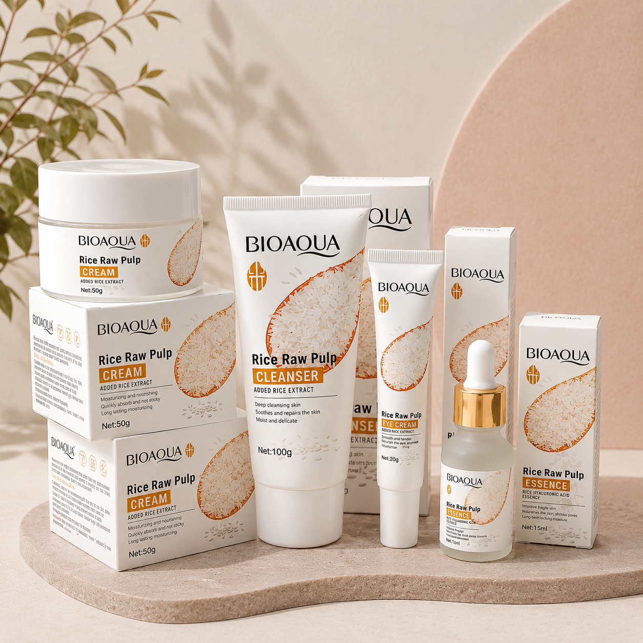 Kit de arroz antiedad Bioaqua