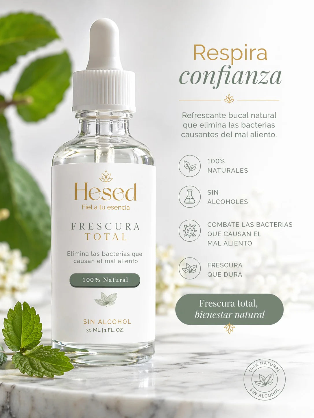 Frescura total Hesed para el mal aliento