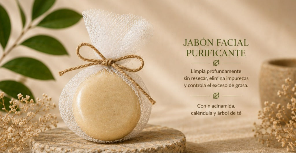Jabón purificante anti acné Hesed